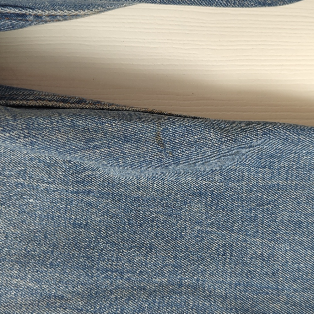 Abercrombie & Fitch Distressed Ankle Straight Ultra High Rise Curve Love Jeans - Picture 6 of 15